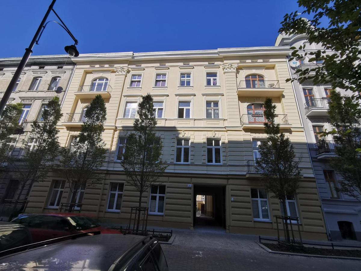 ウッチDuzy Komfortowy Apartament W Samym Centrum Przy Manufaktura I Piotrkowska, Blisko Zoo, Falaアパートメント エクステリア 写真